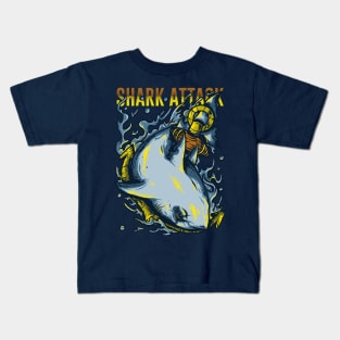 Shark Attack Kids T-Shirt